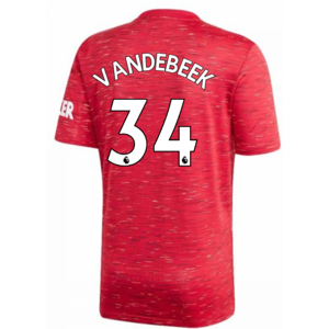 (XXL) 2020-2021 Man Utd Adidas Home Football Shirt (Kids) (VAN DE BEEK 34) (XXL) 2020-2021 Man Utd Adidas Home Football Shirt (Kids) (VAN DE BEEK 34)