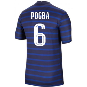 (XS) 2020-2021 France Home Nike Football Shirt (POGBA 6) (XS) 2020-2021 France Home Nike Football Shirt (POGBA 6)