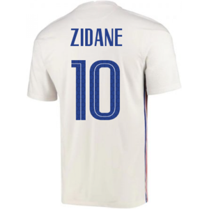 (M) 2020-2021 France Away Nike Football Shirt (ZIDANE 10) (M) 2020-2021 France Away Nike Football Shirt (ZIDANE 10)