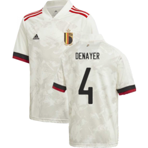 adidas (MB) 2020-2021 Belgium Away Shirt (Kids) (DENAYER 4) adidas (MB) 2020-2021 Belgium Away Shirt (Kids) (DENAYER 4)