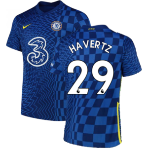 Nike (XXL) 2021-2022 Chelsea Home Shirt (HAVERTZ 29) Nike (XXL) 2021-2022 Chelsea Home Shirt (HAVERTZ 29)