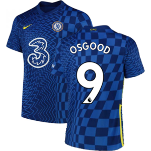 Nike (XXL) 2021-2022 Chelsea Home Shirt (OSGOOD 9) Nike (XXL) 2021-2022 Chelsea Home Shirt (OSGOOD 9)