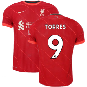 Nike (S) Liverpool 2021-2022 Vapor Home Shirt (TORRES 9) Nike (S) Liverpool 2021-2022 Vapor Home Shirt (TORRES 9)
