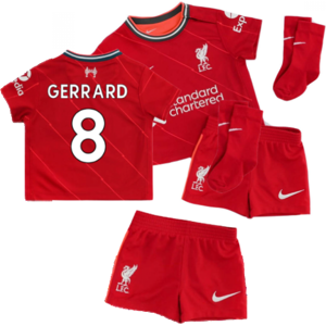 Nike (18-24 Months) Liverpool 2021-2022 Home Baby Kit (GERRARD 8) Nike (18-24 Months) Liverpool 2021-2022 Home Baby Kit (GERRARD 8)