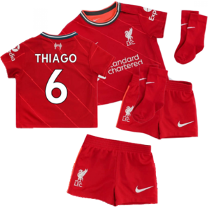Nike Thiago 6 Liverpool 2021-2022 Home Baby Kit - Baby Nike Thiago 6 Liverpool 2021-2022 Home Baby Kit - Baby