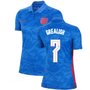 Nike Grealish 7 Blue Ladies Football Shirt - Football Shirt Nike Grealish 7 Blue Ladies Football Shirt - Football Shirt