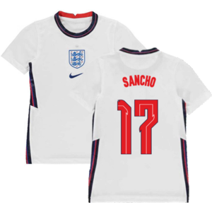 (MB) 2020-2021 England Home Nike Football Shirt (Kids) (Sancho 17) (MB) 2020-2021 England Home Nike Football Shirt (Kids) (Sancho 17)