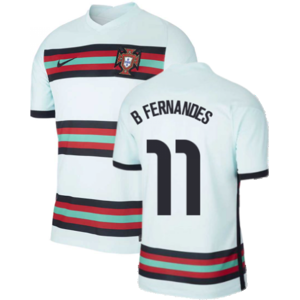 (XL) 2020-2021 Portugal Away Nike Football Shirt (B Fernandes 11) (XL) 2020-2021 Portugal Away Nike Football Shirt (B Fernandes 11)