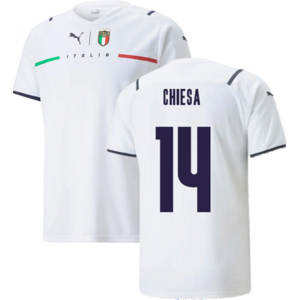 Puma (XXL) 2021-2022 Italy Away Shirt (CHIESA 14) Puma (XXL) 2021-2022 Italy Away Shirt (CHIESA 14)