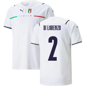 Puma (S) 2021-2022 Italy Away Shirt (DI LORENZO 2) Puma (S) 2021-2022 Italy Away Shirt (DI LORENZO 2)