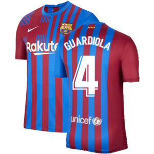 Nike (L) 2021-2022 Barcelona Home Shirt (GUARDIOLA 4) Nike (L) 2021-2022 Barcelona Home Shirt (GUARDIOLA 4)