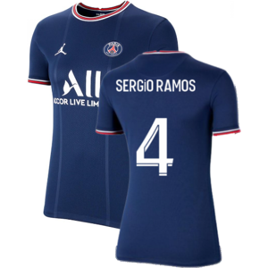Nike (L) PSG 2021-2022 Womens Home Shirt (SERGIO RAMOS 4) Nike (L) PSG 2021-2022 Womens Home Shirt (SERGIO RAMOS 4)