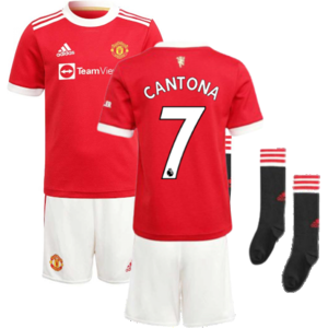 adidas (18-24 Months) Man Utd 2021-2022 Home Mini Kit (CANTONA 7) adidas (18-24 Months) Man Utd 2021-2022 Home Mini Kit (CANTONA 7)