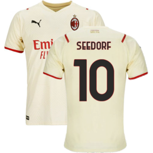 Puma (XXL) 2021-2022 AC Milan Away Shirt (SEEDORF 10) Puma (XXL) 2021-2022 AC Milan Away Shirt (SEEDORF 10)