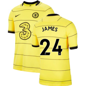 Nike (S) 2021-2022 Chelsea Away Shirt (JAMES 24) Nike (S) 2021-2022 Chelsea Away Shirt (JAMES 24)