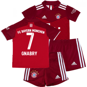 adidas (3-4 Years) 2021-2022 Bayern Munich Home Mini Kit (GNABRY 7) adidas (3-4 Years) 2021-2022 Bayern Munich Home Mini Kit (GNABRY 7)