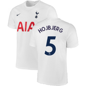 Nike (XS) Tottenham 2021-2022 Home Shirt (HOJBJERG 5) Nike (XS) Tottenham 2021-2022 Home Shirt (HOJBJERG 5)