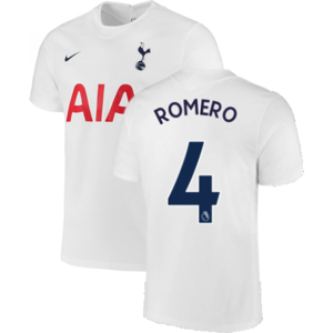 Nike (XS) Tottenham 2021-2022 Home Shirt (ROMERO 4) Nike (XS) Tottenham 2021-2022 Home Shirt (ROMERO 4)