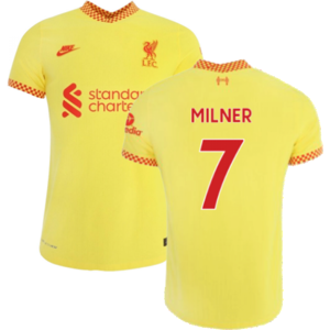 Nike (L) Liverpool 2021-2022 3rd Shirt (MILNER 7) Nike (L) Liverpool 2021-2022 3rd Shirt (MILNER 7)