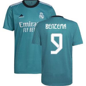 adidas (XL) Real Madrid 2021-2022 Third Shirt (BENZEMA 9) adidas (XL) Real Madrid 2021-2022 Third Shirt (BENZEMA 9)