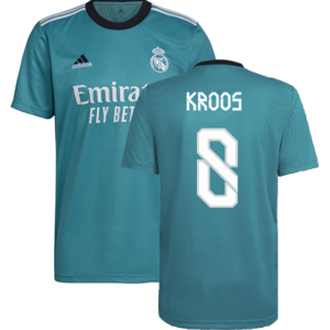 adidas (XL) Real Madrid 2021-2022 Third Shirt (KROOS 8) adidas (XL) Real Madrid 2021-2022 Third Shirt (KROOS 8)