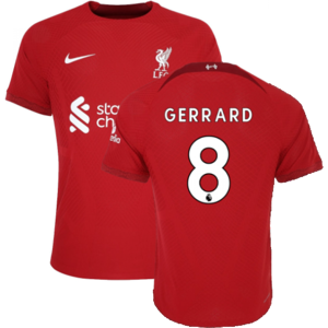 Nike (S) 2022-2023 Liverpool Vapor Home Shirt (GERRARD 8) Nike (S) 2022-2023 Liverpool Vapor Home Shirt (GERRARD 8)