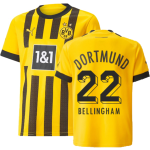Puma (SB) 2022-2023 Borussia Dortmund Home Shirt (Kids) (BELLINGHAM 22) Puma (SB) 2022-2023 Borussia Dortmund Home Shirt (Kids) (BELLINGHAM 22)
