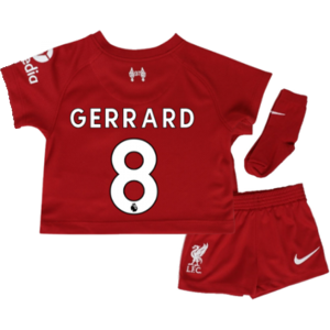 Nike (6-9 Months) 2022-2023 Liverpool Home Baby Kit (GERRARD 8) Nike (6-9 Months) 2022-2023 Liverpool Home Baby Kit (GERRARD 8)