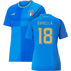 Puma (XL) 2022-2023 Italy Home Shirt (Ladies) (BARELLA 18) Puma (XL) 2022-2023 Italy Home Shirt (Ladies) (BARELLA 18)