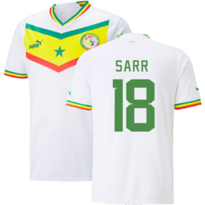 Puma (L) 2022-2023 Senegal Home Shirt (SARR 18) Puma (L) 2022-2023 Senegal Home Shirt (SARR 18)