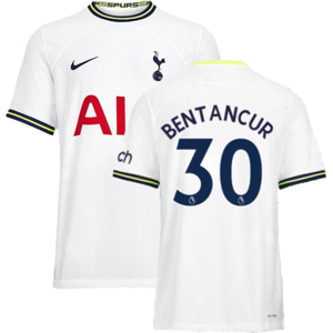 Nike (S) 2022-2023 Tottenham Vapor Home Shirt (BENTANCUR 30) Nike (S) 2022-2023 Tottenham Vapor Home Shirt (BENTANCUR 30)