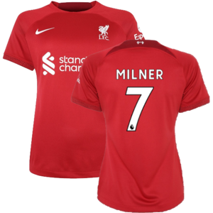 Nike (XS) 2022-2023 Liverpool Womens Home (MILNER 7) Nike (XS) 2022-2023 Liverpool Womens Home (MILNER 7)