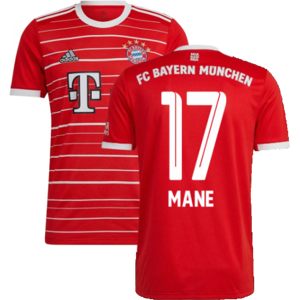 Adidas MANE 17 Red Kids Bayern Munich Home Shirt - Football Adidas MANE 17 Red Kids Bayern Munich Home Shirt - Football