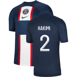 Nike (L) 2022-2023 PSG Home Shirt (no sponsor) (HAKIMI 2) Nike (L) 2022-2023 PSG Home Shirt (no sponsor) (HAKIMI 2)