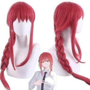 Unbranded Anime Chainsaw Man Makima Cosplay Wig Synthetic Party Red Role Play Wigs Unbranded Anime Chainsaw Man Makima Cosplay Wig Synthetic Party Red Role Play Wigs