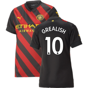 Puma (XL) 2022-2023 Man City Away Shirt (Ladies) (GREALISH 10) Puma (XL) 2022-2023 Man City Away Shirt (Ladies) (GREALISH 10)