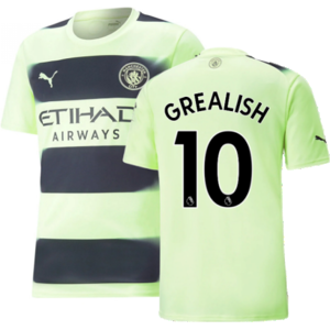 Puma GREALISH 10 Yellow Third Shirt - Football Shirt Puma GREALISH 10 Yellow Third Shirt - Football Shirt