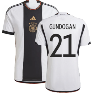 adidas (S) 2022-2023 Germany Home Shirt (GUNDOGAN 21) adidas (S) 2022-2023 Germany Home Shirt (GUNDOGAN 21)