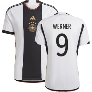 adidas (XL) 2022-2023 Germany Home Shirt (WERNER 9) adidas (XL) 2022-2023 Germany Home Shirt (WERNER 9)