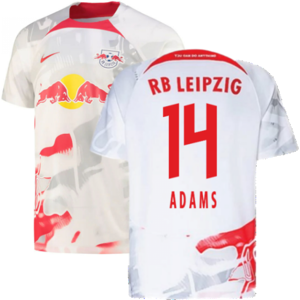 Nike (XL) 2022-2023 Red Bull Leipzig Home Shirt (White) (ADAMS 14) Nike (XL) 2022-2023 Red Bull Leipzig Home Shirt (White) (ADAMS 14)