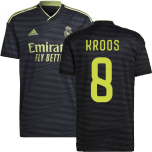 adidas (L) 2022-2023 Real Madrid Third Shirt (KROOS 8) adidas (L) 2022-2023 Real Madrid Third Shirt (KROOS 8)