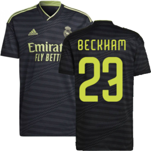 adidas (S) 2022-2023 Real Madrid Third Shirt (BECKHAM 23) adidas (S) 2022-2023 Real Madrid Third Shirt (BECKHAM 23)