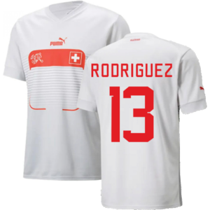 Puma (XL) 2022-2023 Switzerland Away Shirt (Rodriguez 13) Puma (XL) 2022-2023 Switzerland Away Shirt (Rodriguez 13)