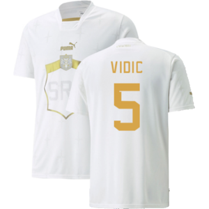 Puma (M) 2022-2023 Serbia Away Shirt (VIDIC 5) Puma (M) 2022-2023 Serbia Away Shirt (VIDIC 5)