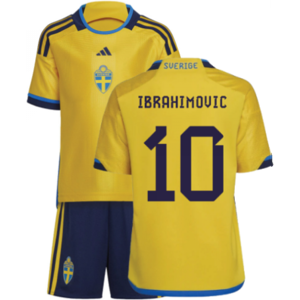 adidas (18-24 Months) 2022-2023 Sweden Home Mini Kit (IBRAHIMOVIC 10) adidas (18-24 Months) 2022-2023 Sweden Home Mini Kit (IBRAHIMOVIC 10)