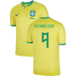 Nike (XXL) 2022-2023 Brazil Home Shirt (RICHARLISON 9) Nike (XXL) 2022-2023 Brazil Home Shirt (RICHARLISON 9)