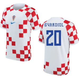 Nike (M) 2022-2023 Croatia Home Shirt (GVARDIOL 20) Nike (M) 2022-2023 Croatia Home Shirt (GVARDIOL 20)