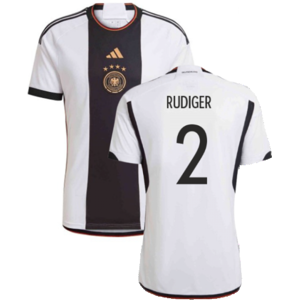 adidas (MB) 2022-2023 Germany Home Shirt (Kids) (RUDIGER 2) adidas (MB) 2022-2023 Germany Home Shirt (Kids) (RUDIGER 2)