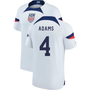 Nike (S) 2022-2023 USA United States Home Shirt (ADAMS 4) Nike (S) 2022-2023 USA United States Home Shirt (ADAMS 4)