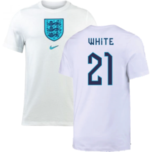 Nike White 21 Ben White Football T-shirt - T-shirt Nike White 21 Ben White Football T-shirt - T-shirt
